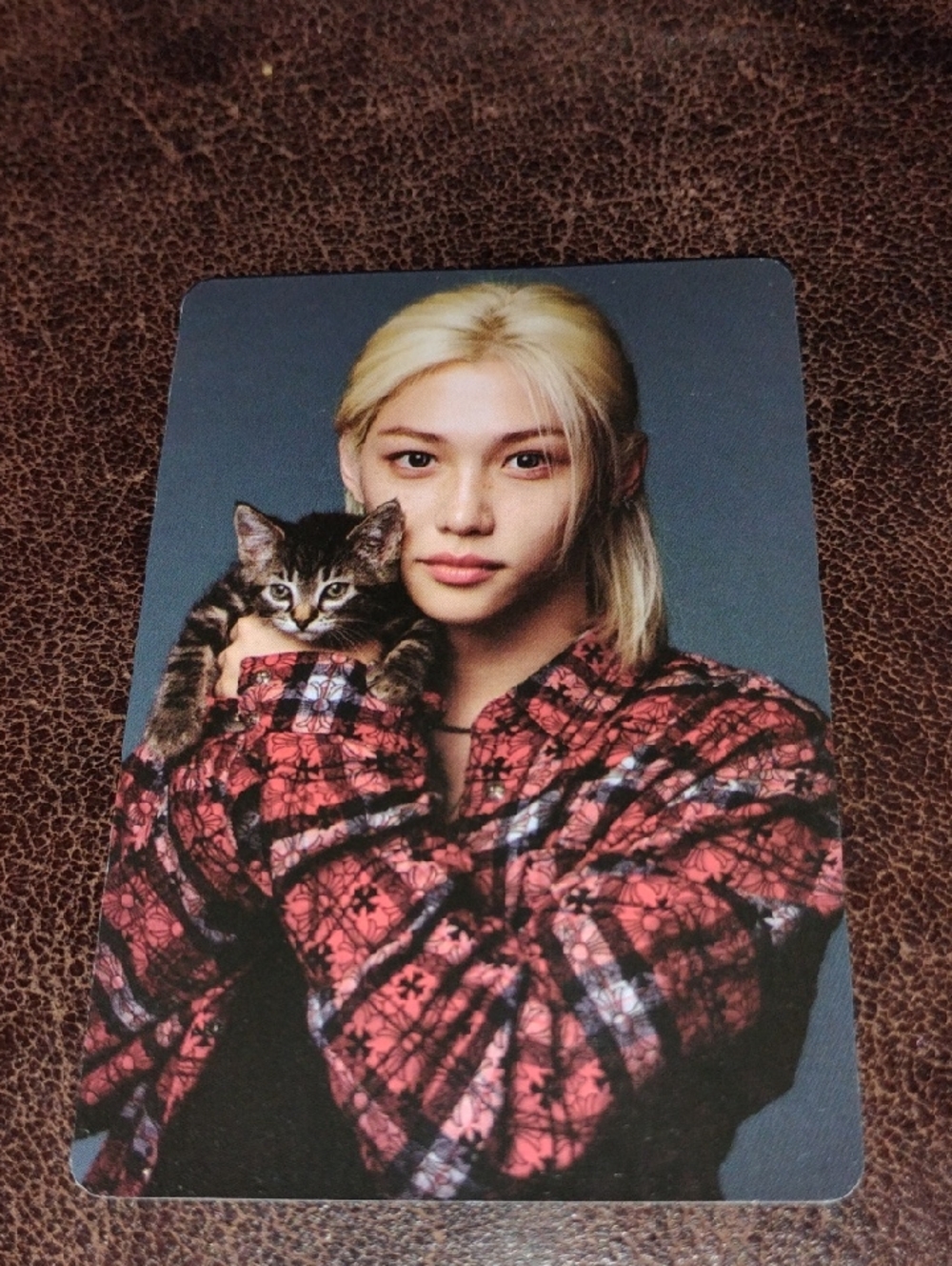 Felix Stray Kids Version B (or "ROCK" version) photocard